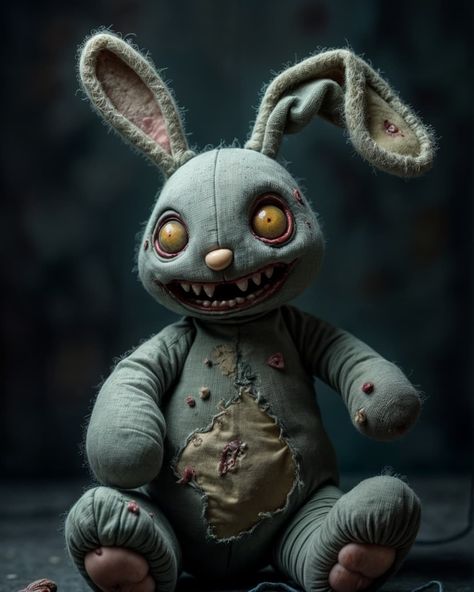 Zombie Plush Bunny: Adorable or Terrifying? 🐰💀 Dive into the spooky side of cuteness with this zombie plush bunny! Explore the eerie charm of this cuddly creature that’s ready to hop right into your nightmares—or your heart. From its decaying features to its soft, huggable body, this plush zombie bunny brings a unique twist to the world of toys. Perfect for Halloween or just for fun, you won't want to miss the cuteness mixed with a hint of horror! #zombiebunny #plushies #spookyseason #hallo... Zombie Plush, Zombie Bunny, Bunny Plush, Just For Fun, To Miss, To The World, Zombie, Twist, Toys