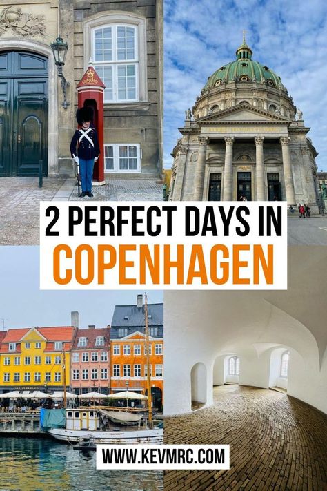 2 days in copenhagen itinerary Copenhagen Denmark Travel, Denmark Travel Guide, Copenhagen Travel Guide, Things To Do In Copenhagen, Copenhagen City, Visit Denmark, Denmark Copenhagen, Copenhagen Travel, Denmark Travel