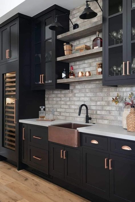 #modernkitchen #kitchendesign #kitchenrenovation #kitcheninspiration #kitchenmakeover #stylishkitchen #homerenovation #interiordesign #cabinetry #kitchenstorage Wine Pantry, Gothic Dollhouse, Kitchen Cabinet Trends, Modern Kitchen Storage, Future Kitchen, Kitchen Remodel Design, Classy Decor, How To Give, Stunning Kitchens