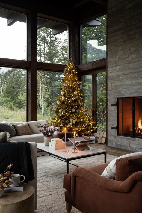 Chalet Modern, House Farm, Design Salon, Hus Inspiration, Design Living Room, Winter House, Ideas Living, Dream Home Design, Home Fashion