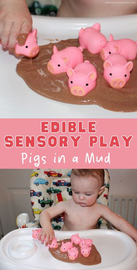 Sensory Play Two Year Olds, Infant Play Activities, Sensory Messy Play Ideas, Infant Play Ideas, Messy Play Ideas For Toddlers, Camping Activities For Infants, Activities For Infants Daycare, Activities To Do With Infants, Messy Play For Babies