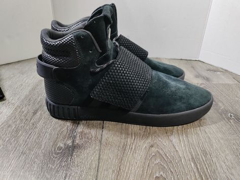 Check out Adidas Tubular Invader Sneakers Mens Size 13 Strap Black BB1398 Shoes, the latest item I added on eBay! #eBay #eBaySeller Mid Top Shoes, Modern Mens Fashion, Adidas Athletic Shoes, Adidas Tubular, Ebay Seller, Solid Pattern, Modern Man, Adidas Shoes, Size 13