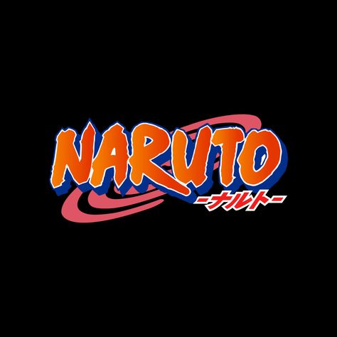 Naruto Name Logo, Naruto Title Logo, Naruto Mobile Cover, Naruto Name Tag, Naruto Title, Naruto Name, Anime Stencil, Naruto Names, Logo Black Background