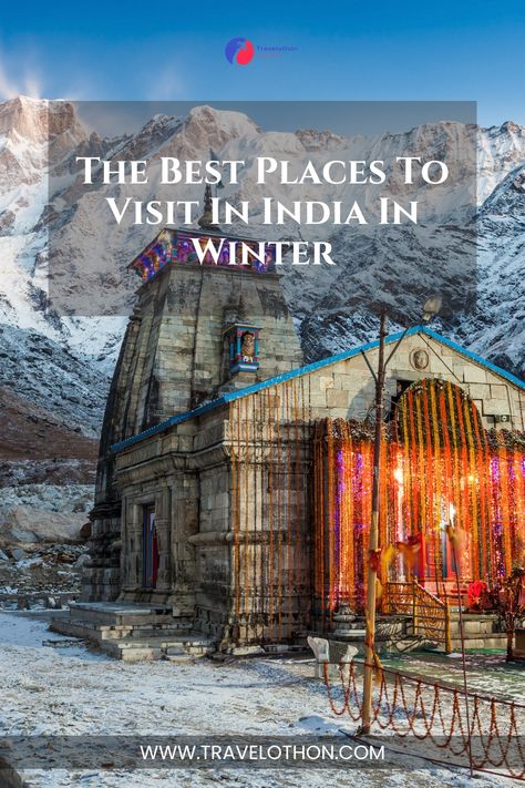 Experience the magic of winter in India with Travelothon | Explore India. Discover the top destinations to visit during the winter months, from snowy mountains to sunny beaches. Let Travelothon be your guide to the ultimate winter adventures in India. #winterinindia #travelothon #exploreindia Winter In India, India Bucket List, Holiday Destinations In India, Best Winter Destinations, Places To Visit In India, Best Honeymoon Destinations, Visit India, Winter Destinations, Holiday Places