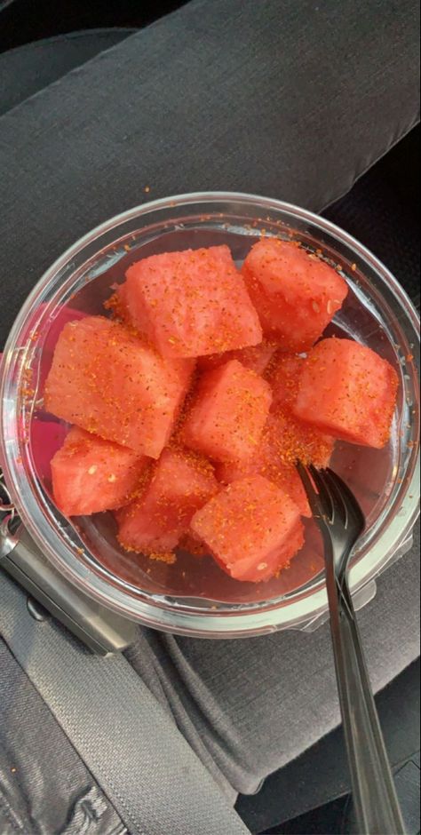 Watermelon And Tajin, Watermelon With Tajin, Tajin Watermelon, Summer Treats, Food Obsession, Food Cravings, Nom Nom, Health Food, Watermelon