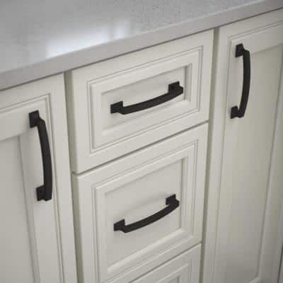 Cabinet Hardware The Home Depot, Farmhouse Drawer Pulls, Craftsman Style Kitchen, Black Cabinet Hardware, Rental Ideas, Black Drawer, Affordable Kitchen, Black Drawer Pulls, Church House