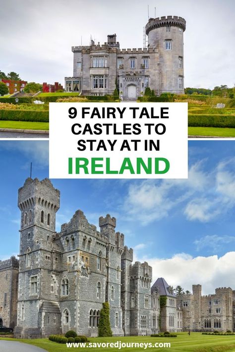 Castle Hotels In Ireland, Ireland Castle, Irish Vacation, Ireland Places To Visit, England Queen, Killarney Ireland, Ireland Hotels, Belfast Ireland, Stay In A Castle