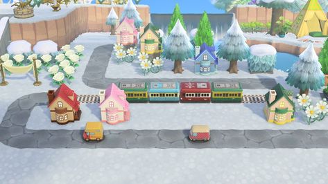 Acnh Villager Yard, Acnh Villager Yard Ideas, Animal Crossing Winter, Acnh Winter, Winter Yard, Cottagecore Animal Crossing, Bug Images, Animal Crossing Memes, The Family Stone