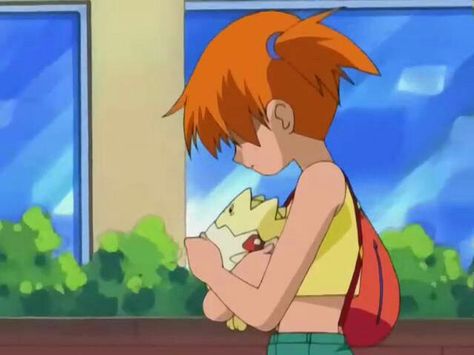 Misty togepi Ash E Pikachu, Water Pokemon, Pokemon Misty, Satoshi Pokemon, Pokemon Ash And Misty, Random Pokemon, Misty From Pokemon, Pokemon Gym Leaders, Solgaleo Pokemon