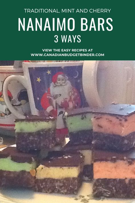 Nanimo Bars, Nanaimo Bar, Nanaimo Bar Recipe, Canadian Maple Syrup, Cucumber Dip, Yummy Pancake Recipe, Date Squares, Nanaimo Bars, Christmas Recipes Easy