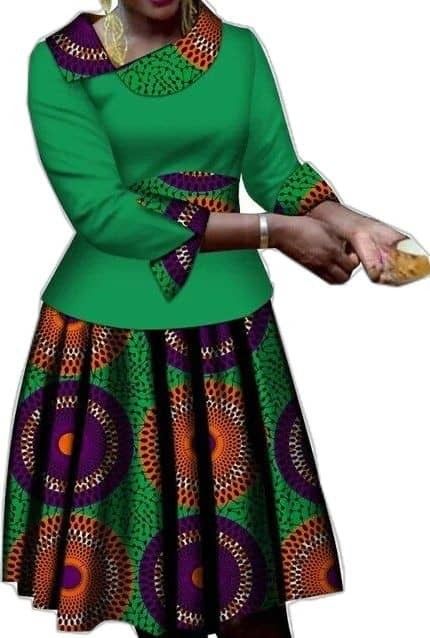 Skirts Sets, African Attire Dresses, African Print Tops, Long African Dresses, Anna Campbell, Best African Dresses, Short African Dresses, African Fashion Skirts, African Wear Dresses