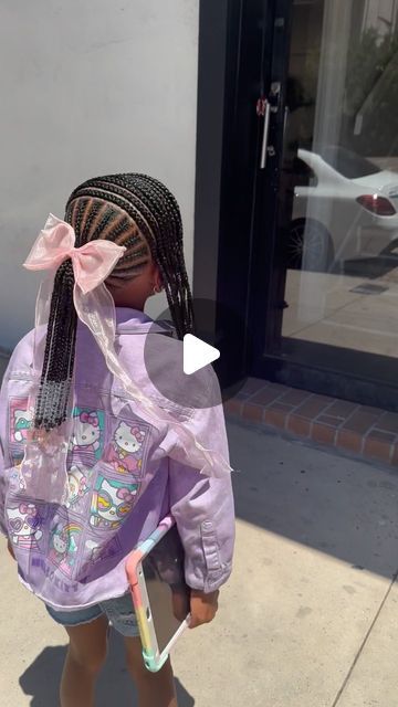 Jojo Braids on Instagram: "Denver🩷💕  Everything is included with every style💕.  . . . . .  #twinstyles #buns #stitch #stitchbraids #kidscornrows #tampahairstylist #tampahair #tampabraids #jojobraids #kidsnaturalhairstyles #noweave #kidshairstyles #kids #blackgirlmagic #kidsnaturalhair #blackgirlhairstyles #tampabay #brandon #stpete #kidsstitchbraids #stitchbraidsatl #stitchbraids #813hair #727hair #tampabraider #tampa #tampabraiders #heartbraids #designbraids #floridabraider #halfuphalfdownhairstyle" Hairstyles For Little Black Girls Kids Easy Braids, Back To School Hairstyles For Toddlers, Kid Braid Ponytail Styles, Kids Feed In Ponytail, Kiddie Braid Styles, Back To School Braids Black Kids, Girl Braids Hairstyles Kids Black Little Easy, Back To School Braids For Kids, Lil Kids Braiding Hairstyles