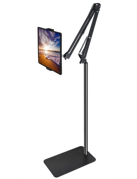 Do your arms get tired while using your IPad, well look no further than the new Blusuuk Ipad stand! It supports Ipad, Kindle, Samsung Tablet and Surface Pro. Act fast as the discount won't last forever! Also visit my profile for more discounts!😀 Bicycle Headlight, Ipad Air Pro, Support Ipad, Computer Camera, Samsung Tab, Samsung Tabs, Samsung Tablet, Ipad Stand, Surface Pro