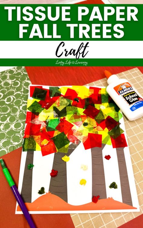 Elementary Activities Archives Homeschool Fall Crafts, Trees Craft, Preschool Valentines Activities, Chemistry For Kids, Middle School Activities, Kids Fall Crafts, Fall Arts And Crafts, Fall Art Projects, Shapes Preschool