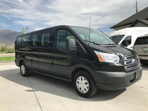 2015 Ford Transit Passenger 350 XLT LWB Low Roof w/60/40 Passenger Side Doors - $26,900 Pleasant Grove, UT · 10 mi Ford Transit Passenger Vans, Ford Transit Camper, Transit Camper, Side Doors, Pleasant Grove, Travel Van, Cars Vintage, Utility Vehicles, Vehicles For Sale