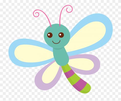 Dragonfly Clipart, Insect Crafts, School Frame, Kids Canvas, Frame Png, Butterfly Drawing, Classroom Crafts, Cute Dragons