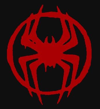 Spiderman Spray Paint, Spider Punk Logo, Spiderman Emblem, Miles Morales Logo, Spider Man Widget, Phone Widget Wallpaper, Spider Emblem, Graffiti Star, Spider Symbol