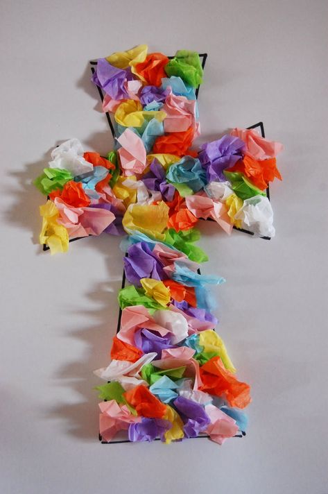 easter preschool crafts | Preschool Craft: Easter Cross Easter Religious Crafts, Easter Crafts Preschool, Kraf Kertas, Easter Preschool, Folding Origami, Christian Crafts, Cross Crafts, Vbs Crafts, Easter Religious