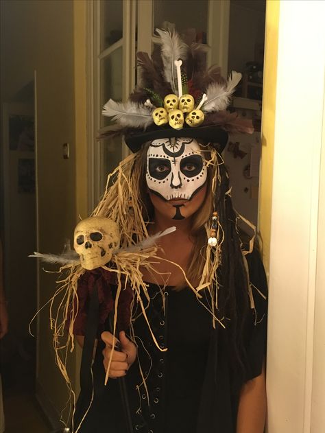 Witch Doctor Makeup Female, Diy Witch Doctor Costume, Witch Doctor Costume Female, Voodoo Witch Doctor Makeup, Voodoo Makeup Woman Witch Doctor, Voodoo Witch Doctor Costume, Voodoo Halloween Makeup, Witch Doctor Makeup, Voodoo Witch Costume