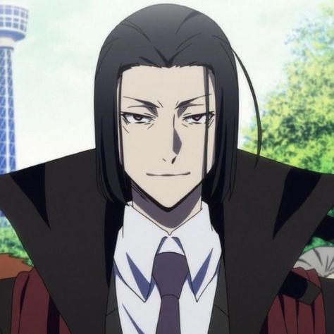 Ogai Mori | Anime: Bungou Stray Dogs Dog Foto, Dog Icon, Anime Heaven, Stray Cat, Bongou Stray Dogs, Stray Dogs Anime, Anime Character Drawing, Reading List, Bungo Stray Dogs