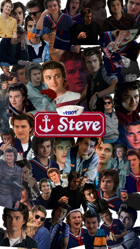 stranger things Stranger Things Collage, Steve Stranger Things, Stranger Things Steve Harrington, Stranger Things Steve, 80s Aesthetic, Steve Harrington, Stranger Things Funny, Bigbang, Stranger Things