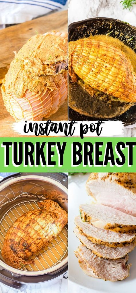 Turkey Instant Pot, Boneless Turkey Roast, Instant Pot Turkey Breast, Boneless Turkey Breast, Instant Pot Turkey, Cooking Turkey Breast, Turkey Breast Recipe, Roast Turkey Breast, Breast Recipe