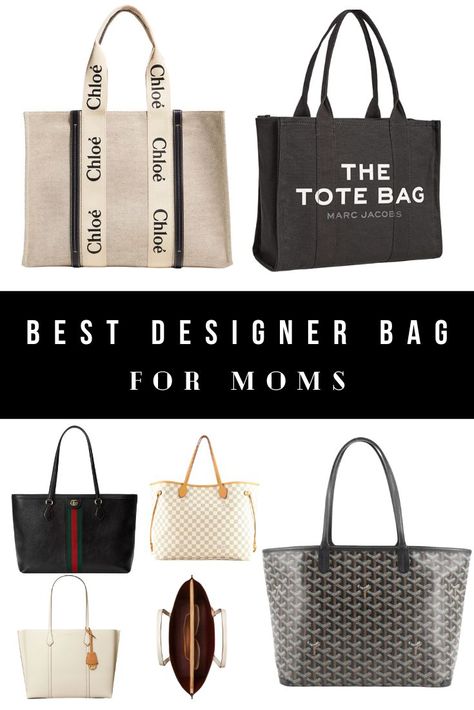 Best Designer Handbags for Moms and Parents Mom Purse Handbags, The Tote Bag Marc Jacobs, Mom Purse, Tory Burch Perry Tote, Tory Burch Tote Bag, Marc Jacobs Tote Bag, Mom Purses, Best Diaper Bag, Mom Tote Bag