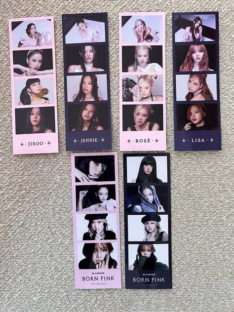 Venom Photo, Blackpink Card, Card Blackpink, Blackpink Photocards, Blackpink Merch, Photocard Template, Photo Strip, Blackpink Aesthetic, Kpop Photocard