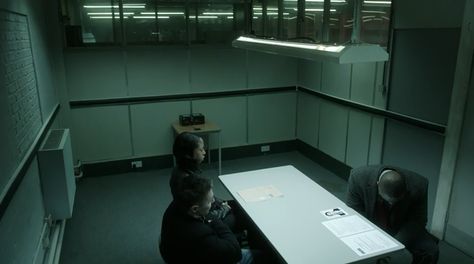 Interrogation Room, Interview Rooms, Chicago Justice, Detective Aesthetic, Film Inspiration, Police Station, Cinematic Photography, Room Setup, Room Doors