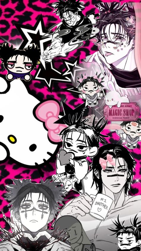 Jjk Choso Starboy, Garu And Pucca Wallpaper, Jujutsu Kaisen Hello Kitty, Aesthetic Cute Wallpaper For Lockscreen, Chose Wallpaper, Choso Lockscreen, Choso Kamo Wallpaper, Black Girly Wallpapers, Domain Expansion Wallpaper