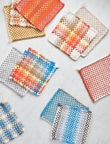 Purl Soho's Wonderful Kits for Knitting, Embroidery, Sewing + More Loop Potholders, Potholder Designs, Friendship Bracelet Kit, Potholder Loom, Harrisville Designs, Friendship Bracelets Easy, Multi Colored Bag, Weaving Loom Projects, Turquoise Pattern