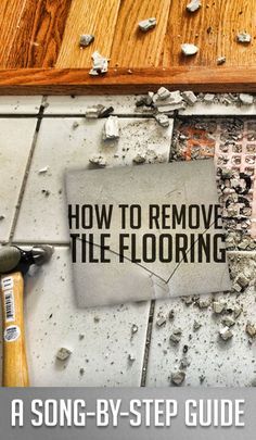 Remove Tile Floor, Remove Tile, How To Tile, Homemade Toilet Cleaner, Tile Removal, Hardwood Floor Cleaner, Cleaning Painted Walls, Tile Stairs, Glass Cooktop