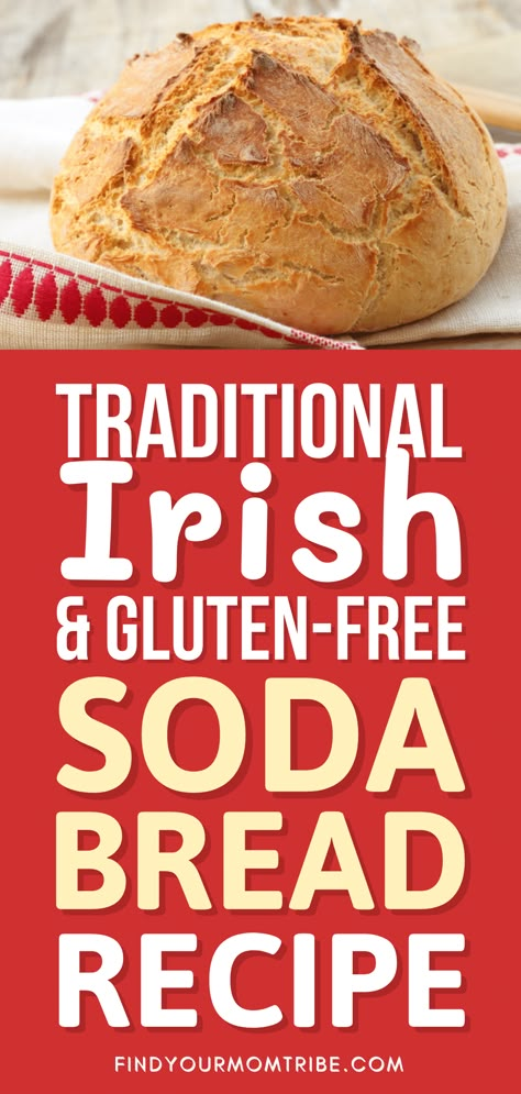 Gluten Free Soda Bread Recipe, Gluten Free Soda Bread, Gluten Free Irish Soda Bread, Gf Bread Recipe, Soda Bread Recipe, Best Gluten Free Bread, Irish Soda Bread Recipe, Gluten Free Recipes Bread, Gf Bread