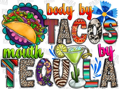 Cinco De Drinko, Business Hub, Transfer Paper, Tequila, Digital Download Etsy, Design Resources, Digital Image, Drawing And Illustration, Digital Paper