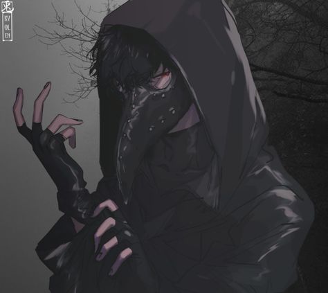 Anime Pfps, Plague Doctor, Dark Art Illustrations, Anime Profile, Dark Anime, Hello Friend, Handsome Anime Guys, Profile Pictures, Handsome Anime