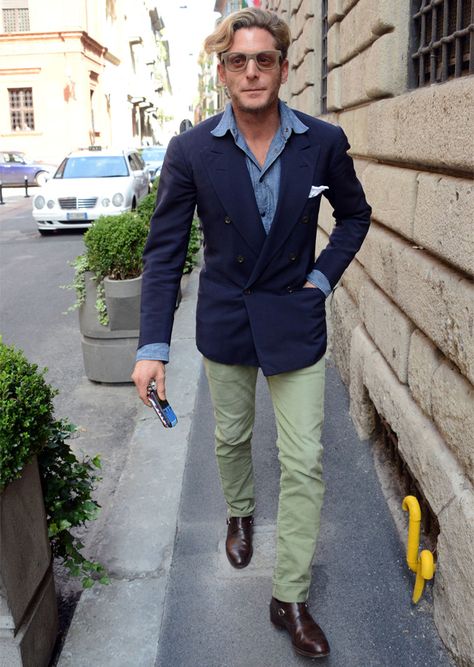 Men Blazer Outfit, Double Breasted Blazer Men, Sprezzatura Style, Lapo Elkann, Best Man's Outfit, Blazer Outfits Men, Blazer Outfits Casual, Mens Blazer, Jeans Street Style