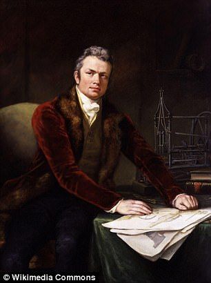 French-born engineer Marc Brunel Lancaster Castle, Isambard Kingdom Brunel, 12 December, Regency Era, National Portrait Gallery, Art Uk, A4 Poster, Male Portrait, Portrait Gallery