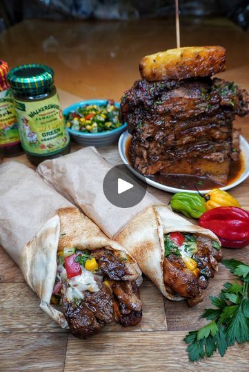 27K views · 68K reactions | Honey Harisa Jerk Shawarma Chicken Recipe | chicken meat, Jamaicans, food, recipe, shawarma | You definitely have to try this Honey Harisa Jerk Shawarma Chicken recipe! It’s giving, tropical colours and Flavour! 💯🙌🏽 #Walkerswood... | By Walkerswood | Facebook Shawarma Chicken Recipe, Food Shawarma, Picnic Meals, Tropical Colours, Shawarma Chicken, Yellow Picnic, Chicken Logo, Sunday Dinner Recipes, Jamaican Food