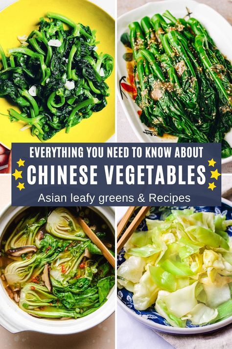 Asian Greens Stir Fry, Green Stir Fry Veggies, Chinese Greens Recipe, Chinese Garlic Vegetables, Asian Veggies Recipes, Vegtables Dishes Chinese, Asian Recipes Vegetables, Asian Mixed Vegetable Recipes, Asian Fried Vegetables