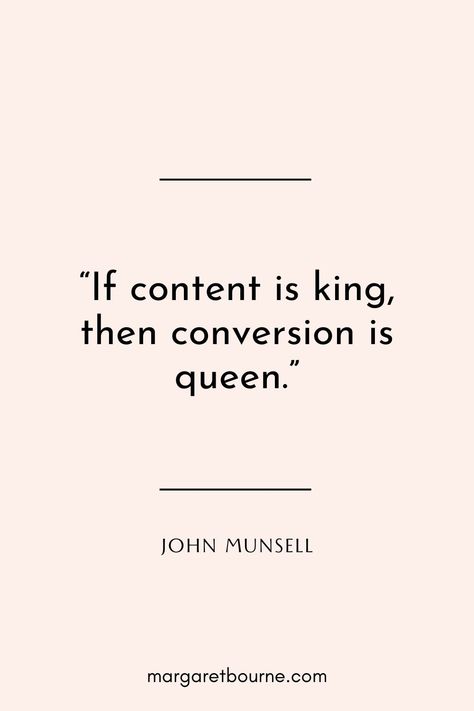 Inspire your social media followers and readers with digital marketing quotes from the best marketers - including this quote from John Munsell. Marketing Quotes Funny, Content Marketing Quotes, Social Media Growth Strategy, Social Media Marketing Quotes, Faceless Instagram, Inspirational Content, Digital Marketing Quotes, Aesthetic Content, Social Media Followers