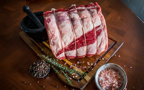 Recipe for Prime Rib on the Rotisserie Rotisserie Prime Rib Roast Recipe, Rotisserie Prime Rib Roast, Recipe For Prime Rib, Rotisserie Prime Rib, Prime Rib Rotisserie, Crown Roast Of Pork, Crown Roast, Perfect Prime Rib, Prime Rib Recipe