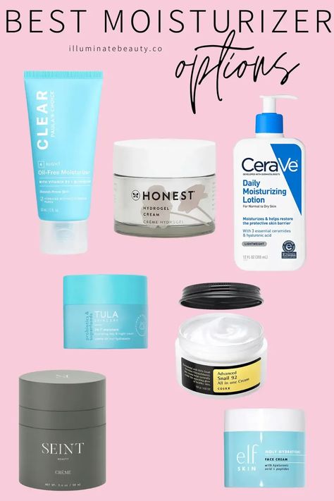 Best Moisturizer Options Good Moisturizer, Best Primer, Best Skin Care Routine, Oil Free Moisturizers, Cream Makeup, How To Apply Foundation, Best Moisturizer, Beauty Makeup Tips, Makeup For Beginners