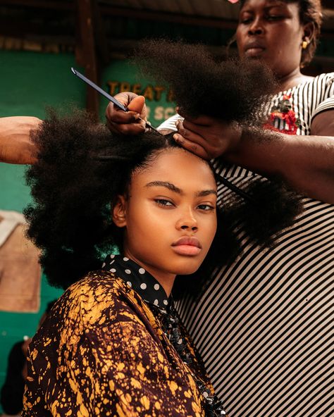 The Hair Appointment: OBAASIMA, on InStyle Magazine on Behance Nigerian Culture, Classic Haircut, Photographie Portrait Inspiration, Pelo Afro, Black Photography, Hair Appointment, Hair Done, African Beauty, African Hairstyles