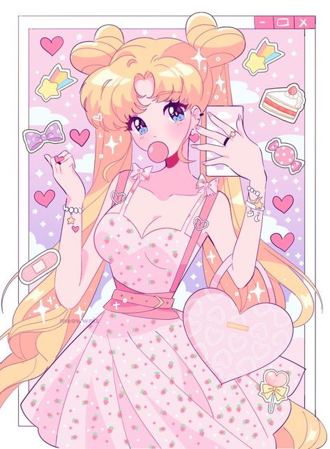 Saylor Moon, Arte Sailor Moon, Sailor Moon Stars, Sailor Moon Fan Art, Sailor Moon Aesthetic, Sailor Moon Usagi, Sailor Moon Wallpaper, Mahō Shōjo, Sailor Moon Character