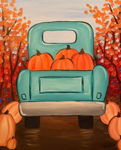 Pumpkin Canvas Painting, Halloween Canvas Paintings, Fall Canvas Art, Halloween Canvas Art, Dibujos Toy Story, Fall Canvas Painting, Fall Drawings, Halloween Fest, Fall Canvas