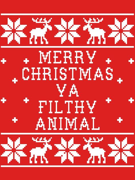 Merry Christmas Ya Filthy Animal Wallpaper, Merry Christmas Ya Filthy Animal Svg, Merry Christmas You Filthy Animal, Merry Christmas Ya Filthy Animal Sign, Xmas Moodboard, Collage Images, Christmas Windows, Merry Christmas Ya Filthy Animal, Ya Filthy Animal