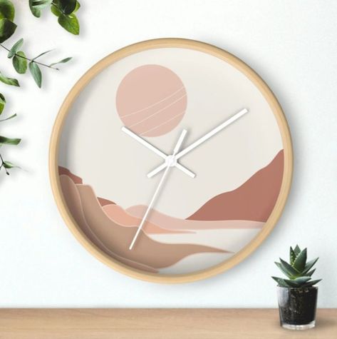 Every second counts! An exciting and practical accent in any room, this unique high quality Wall Clock serves as a statement piece, creating a personalized environment.
.: Wooden frame
.: Plexiglass face
.: Pre-installed backside hook
.: For indoor use
.: Requires one AA battery (NOT included)
.: Silent clock mechanism Boho Wall Clock, Nursery Minimalist, Every Second Counts, Home Apartment, Jan 11, Organic Design, Clock Mechanism, Aa Battery, Boho Wall