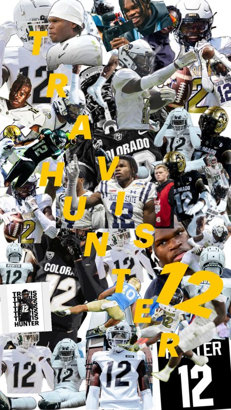 Travis Hunter, Hunter Wallpaper, Ncaa Football, All In One, Colorado, Nfl, Football, Collage, American Football