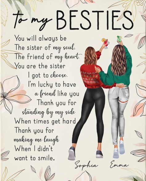 Quotes For Everyone, Things To Send To Your Bestie, Funny Besties Quotes, Bestie Messages, Words For Best Friend, Husband Wife Jokes, Best Friend Quotes Meaningful, Bff Things, Best Friend Questions