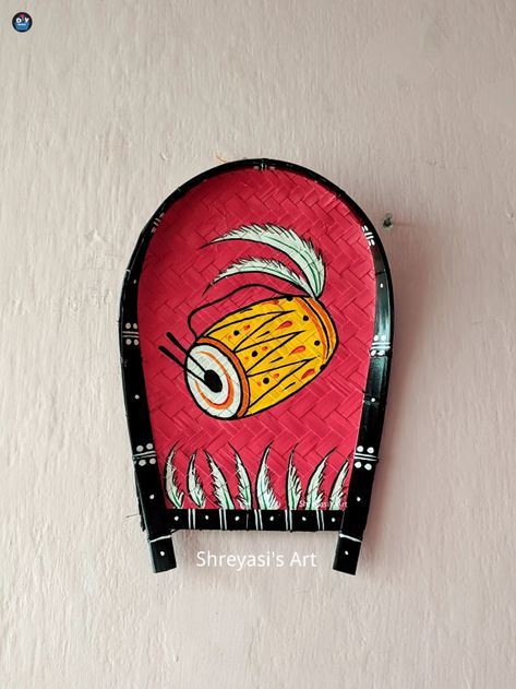 Bengali Art, Boho Art Drawings, Indian Art Gallery, Art Decor Diy, Madhubani Art, Home Decor Products, Madhubani Painting, Indian Folk Art, Indian Artist